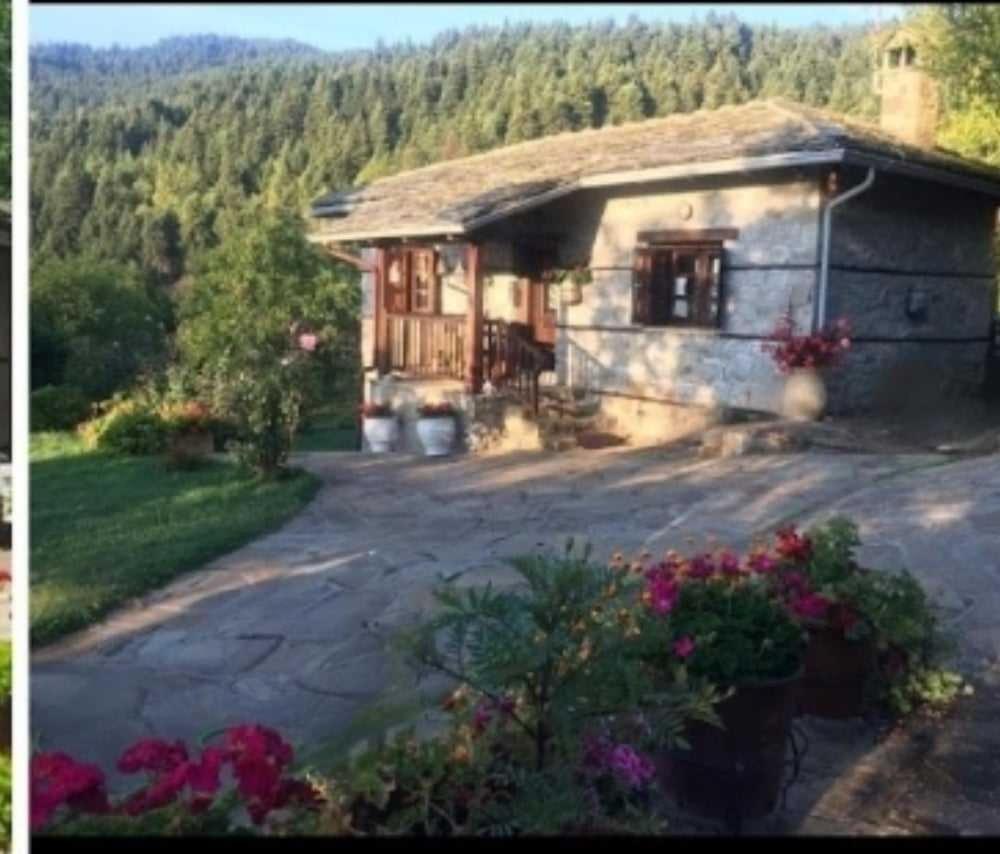 Παραδοσιακή Πέτρινη Κατοικία Στην Βλάχα Ελάτης Екстериор снимка